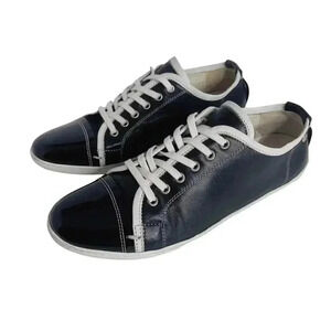AGL Black Leather Sneakers